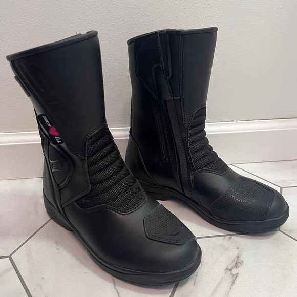 SIDI Gavia Gore-Tex Black Motorcycle Riding Boots Size 5.5 US (37 EUR) - Picture 1 of 13